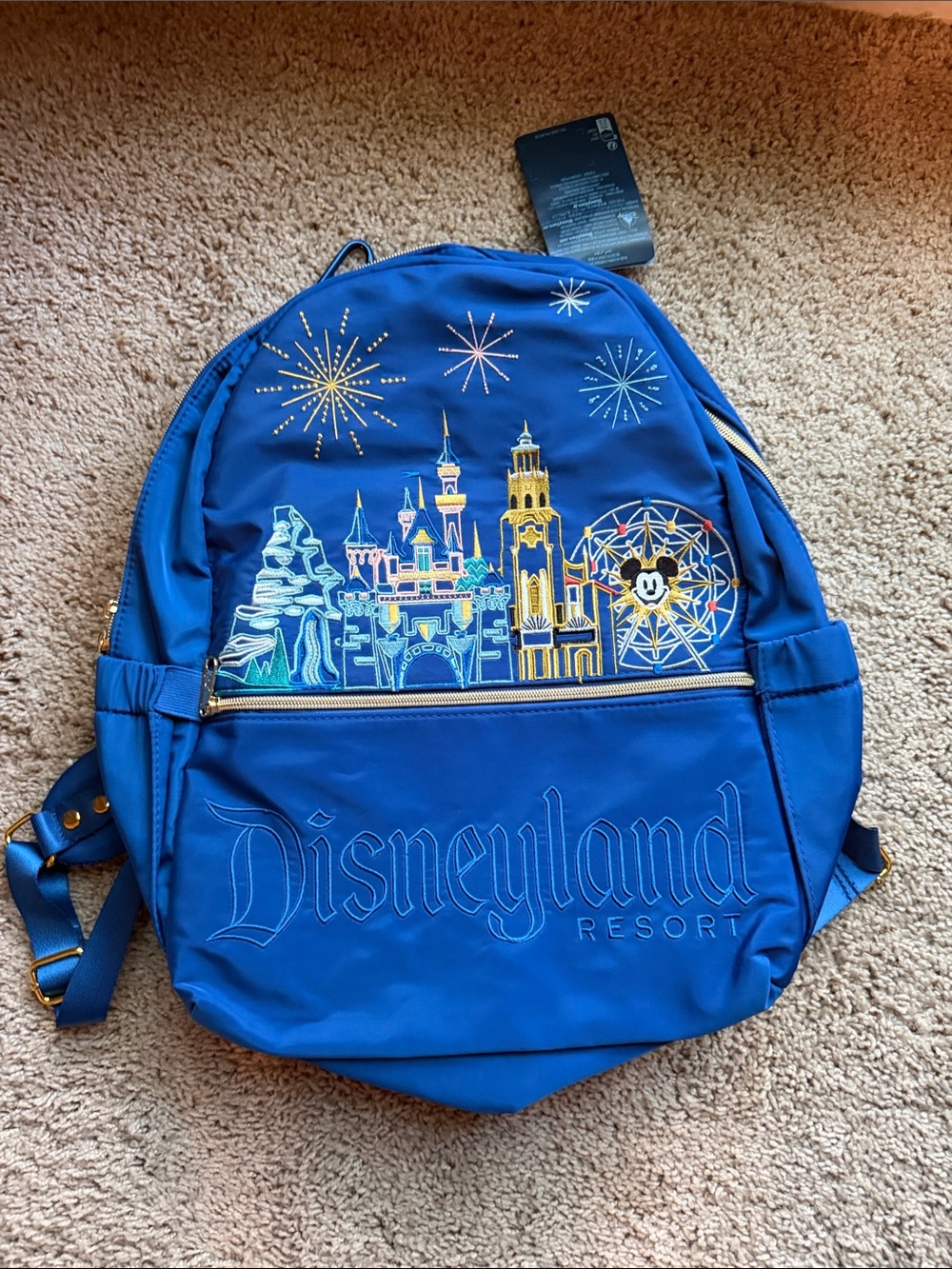 New Disneyland Resort Blue Castle Backpack